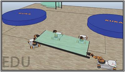 Collaborative Multi-Robot Transportation in Obstacle-Cluttered Environments via Implicit Communication